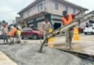 Avanza la renovación de la red sanitaria en la avenida Cuauhtémoc